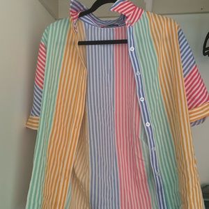 Never been worn colorful blouse